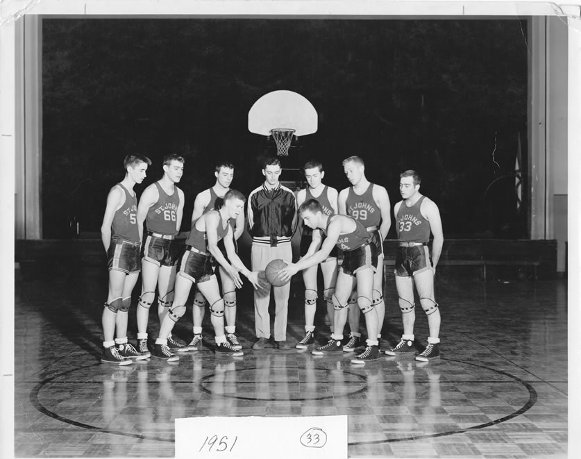 1950-51 Delphos St. John's Team Picture