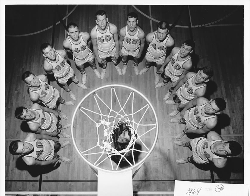 1963-64 Delphos St. John's Team Picture