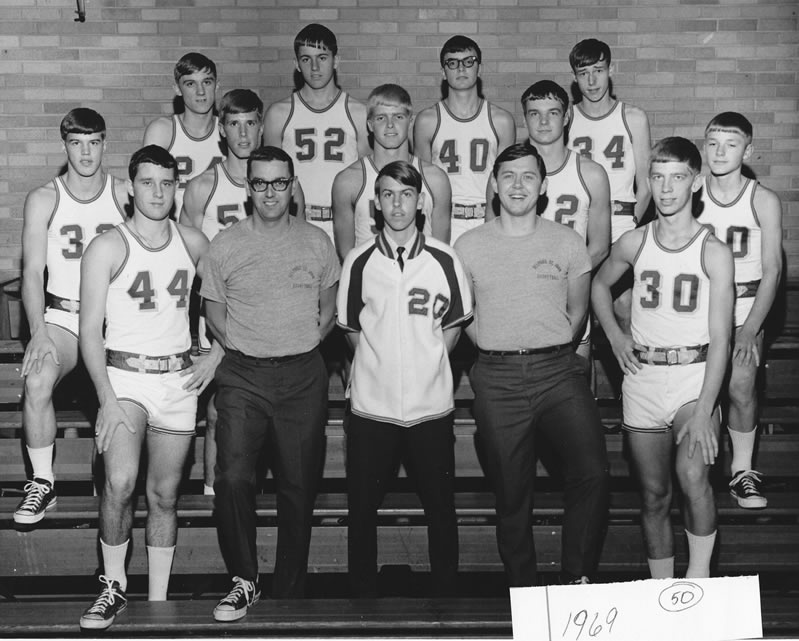 1968-69 Delphos St. John's Team Picture