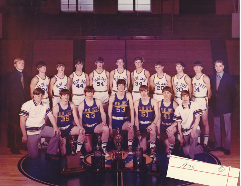 1972-73 Delphos St. John's Team Picture
