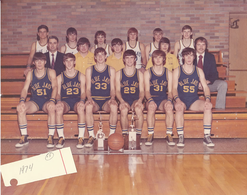 1973-74 Delphos St. John's Team Picture