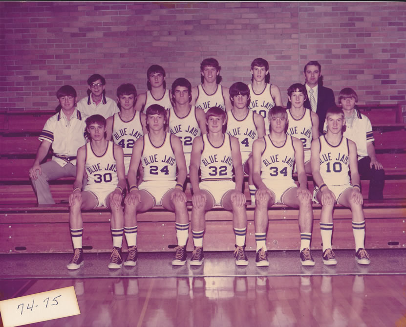 1974-75 Delphos St. John's Team Picture