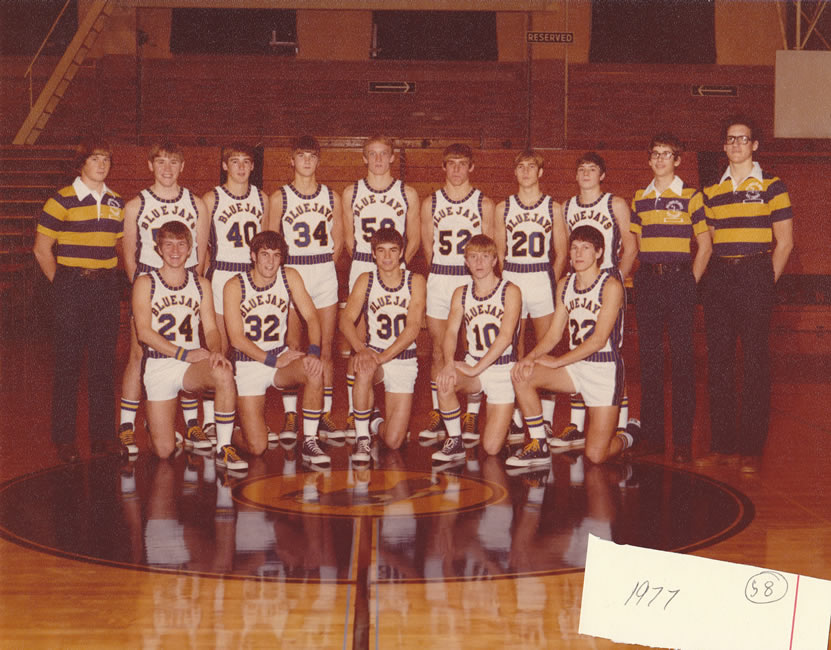 1976-77 Delphos St. John's Team Picture