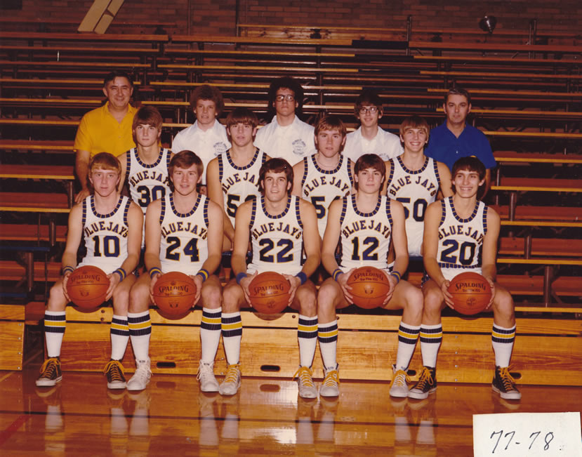 1977-78 Delphos St. John's Team Picture