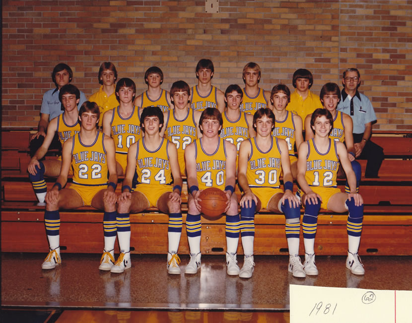 1980-81 Delphos St. John's Team Picture