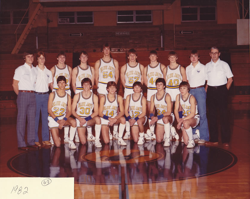 1981-82 Delphos St. John's Team Picture