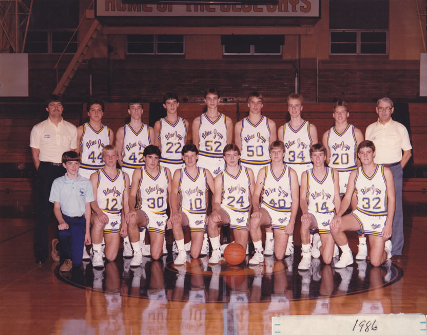 1985-86 Delphos St. John's Team Picture