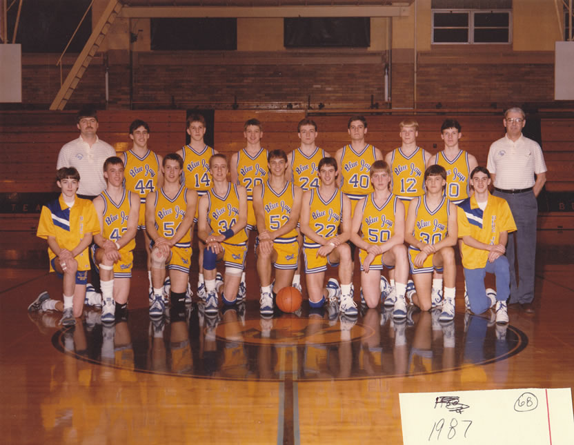 1986-87 Delphos St. John's Team Picture