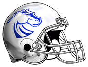 Allen East High School Mustangs helmet