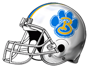 Bath High School Wildcats helmet