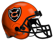 Coldwater High School Cavaliers helmet