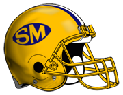 St. Marys Memorial High School Roughriders helmet